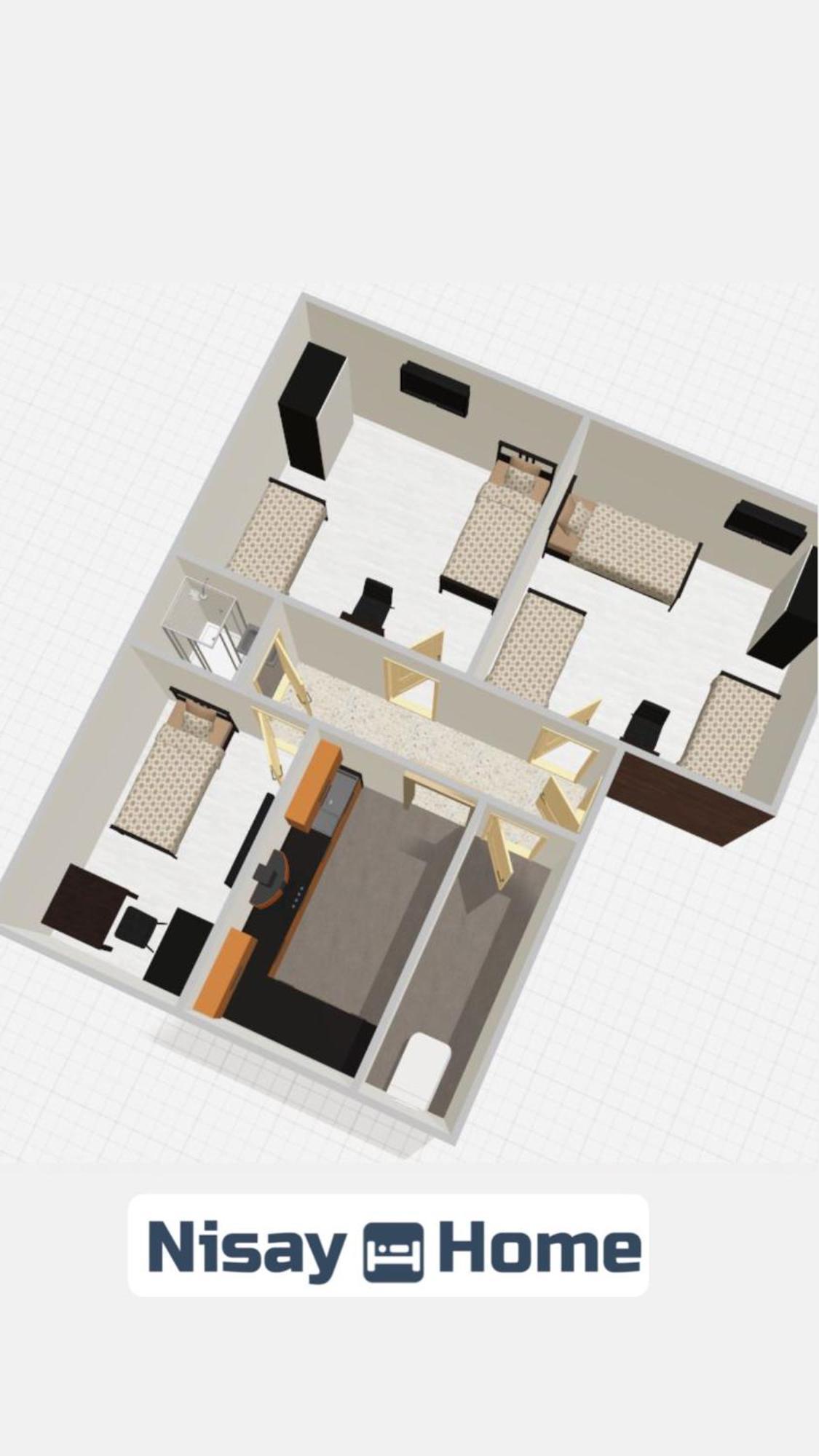 Nisay Home - 3 Room Apartment - A1 Людвигсбург Экстерьер фото